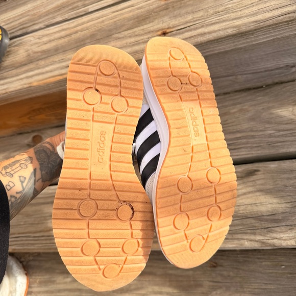 Adidas Women’s Run 70 2.0 White and Black Sneakers - Picture 11 of 16